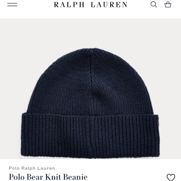 Polo: Bear Denim hat - Picture 2 of 4